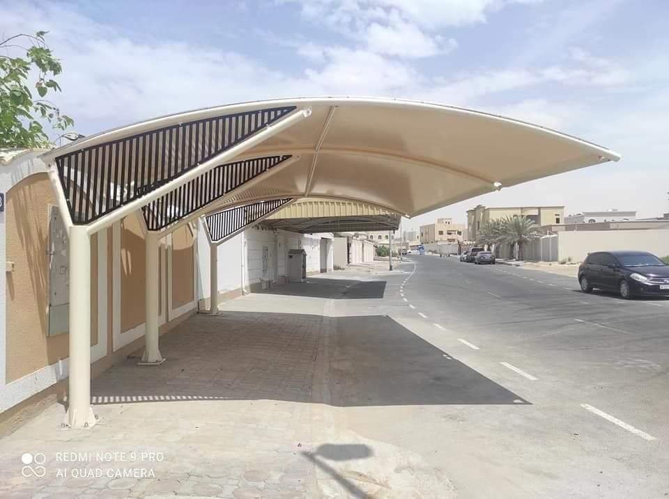 مظلات سيارات خارجية